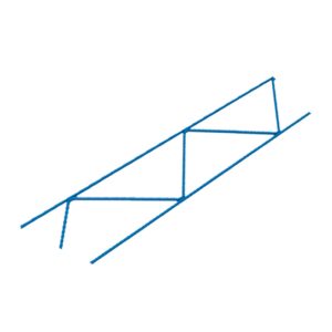 میلگرد بستر خرپایی آجدار با پوشش ضدزنگ اپوکسی / گالوانیزه