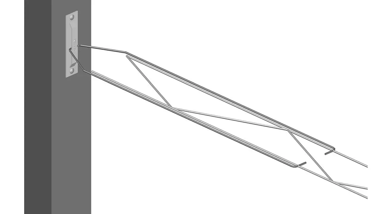 اتصال میلگرد بستر به ستون