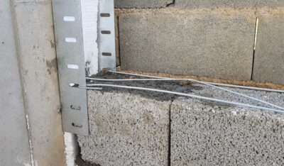 اتصال میلگرد بستر به ستون